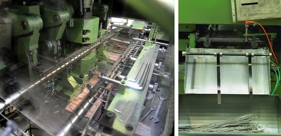 Lenguaje personalizado 8/10 de calibre con rayos con botón 304 de acero inoxidable y larga duración