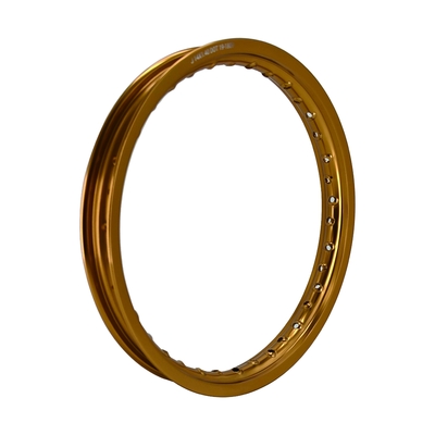 Oro Última Anodización Retro 14x1.40 Ruedas de motocicleta