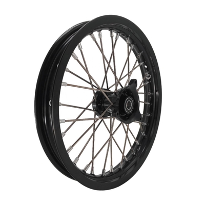 Perfecto reemplazo de las ruedas de Pitbike Kid para KTM 65 SX 2002-2024 Plata Negro