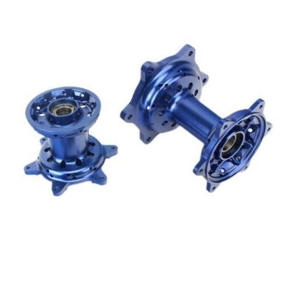 Hubs de ruedas de motocicleta azul personalizados y perfectos para YZF250F 450F WR250F 450F YZ250 03-22