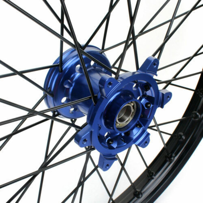 Hubs de ruedas de motocicleta azul personalizados y perfectos para YZF250F 450F WR250F 450F YZ250 03-22