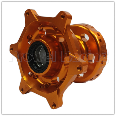 Precisión CNC mecanizado naranja MX ruedas delanteras traseras centros de juego para KTM 125-530 2003-2017