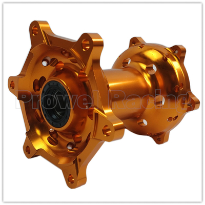 Precisión CNC mecanizado naranja MX ruedas delanteras traseras centros de juego para KTM 125-530 2003-2017