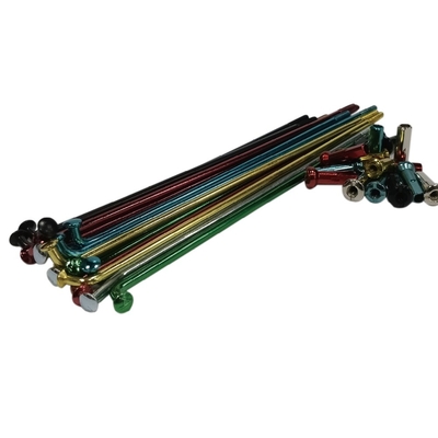 Reemplazar/reparar Propósito 8G 9G 10G Colorado de la motocicleta de acero al carbono Kit de rayos con pezones