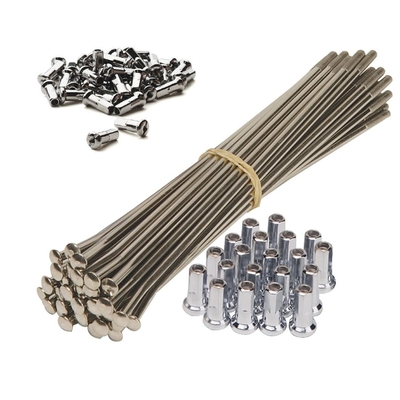 Kit de espigas y pezones de reemplazo de acero inoxidable de 21 pulgadas para ruedas CRF