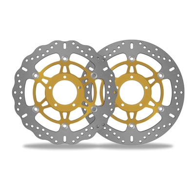 Rotores de freno totalmente flotantes para reemplazo/reparación de Sportbike y Superbike asequibles