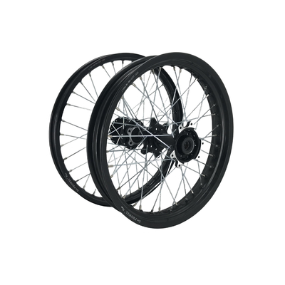 Logotipo personalizado 17 pulgadas Rocas de motocicleta negras Repuestos