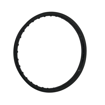 Ruedas de motocicleta negras de 23 pulgadas para reparación/reemplazo
