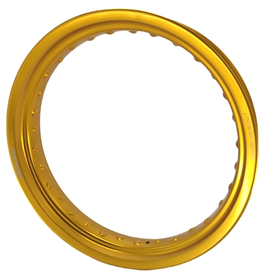 WM 16 pulgadas anodizado de aleación de aluminio ruedas de motocicleta en oro