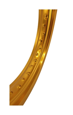WM 16 pulgadas anodizado de aleación de aluminio ruedas de motocicleta en oro