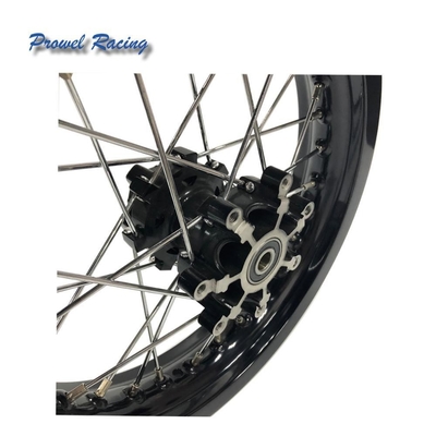 Aluminio 6061 T6 negro personalizado para motocicleta.