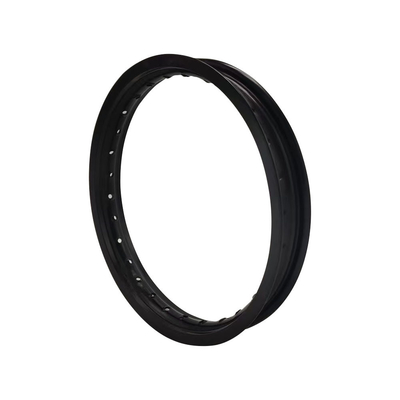 Rodillas de aleación de 19 pulgadas de color negro para bicicleta fuera de carretera Logotipo personalizado de motocicleta