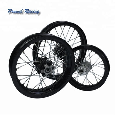 Rodas completas de motocicleta de tierra hechas a medida para 2018 Hot Pit Bike Rim SIZE 1.60x14
