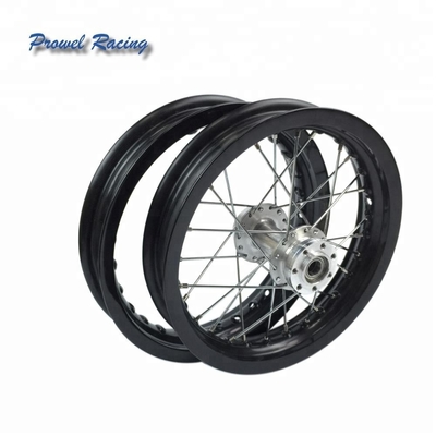 Aluminio 6061 T6 Pit Bike Wheel Set 1.60x12 para una experiencia de conducción superior