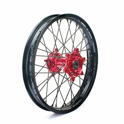 Conjunto de ruedas CRF para CRF250R 2014-2022 y CRF450R 2013-22 con radios de acero inoxidable de grado 304