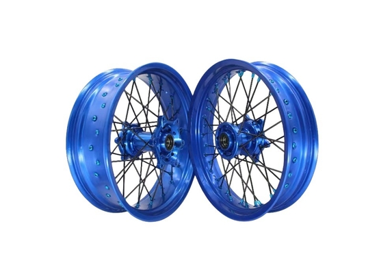 17" aleación de aluminio 7S-T6 ruedas de motocicleta colores personalizables