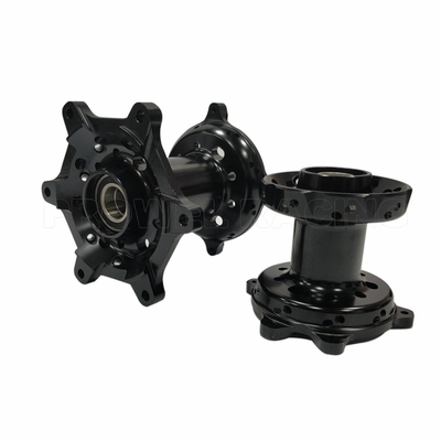 El aro de la rueda de la motocicleta de aluminio negro para el aro delantero KX 65 tamaño 1.60x14 de larga duración