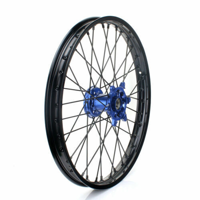 2006-2009 Yamaha YZ250F YZ450F Centros azules delantero 21&quot; trasero 19&quot; llantas completas