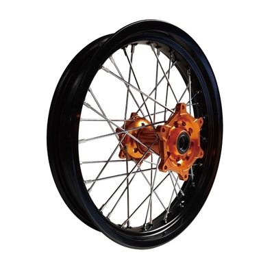 2.50-17 y 3.00x17 pulgadas de motocicleta de aleación de ruedas de espadas para SX250 diseño personalizado
