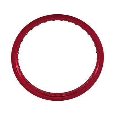 Ruedas de motocicleta de aleación de tipo H de color rojo polaco 1.85-18 para una construcción duradera