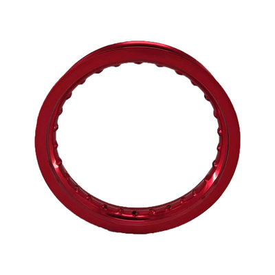 Ruedas rojas de aleación de aluminio WM para bicicletas infantiles 10&quot; 12&quot; 14&quot; Aluminio para motocicletas