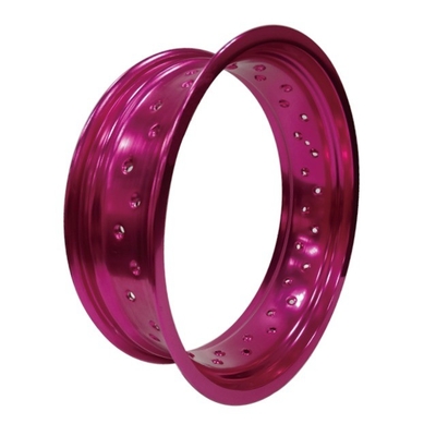 Personalizable 7116 T6 Aluminio Universal 17 pulgadas Supermoto Spoke Ruedas de llantas en morado