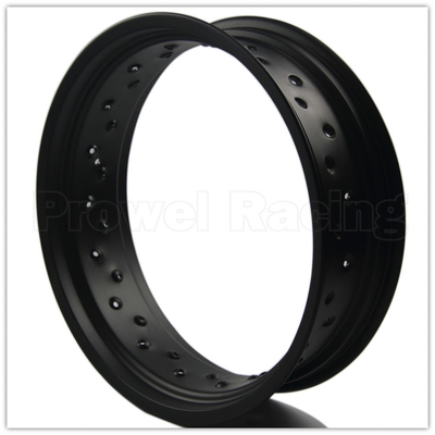 BLACK 7116 T6 MT 3.50 X 17 &quot;Remas de ruedas de aleación de Supermoto Mejorar el rendimiento de su CRF