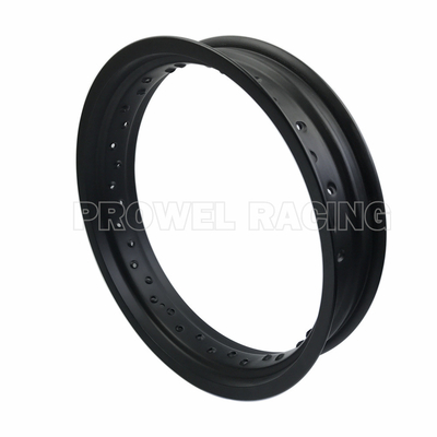 MT 3.0 x 17 Anodizado 40 agujeros de la motocicleta de tierra Supermoto Spoke aleación de motocicletas llantas