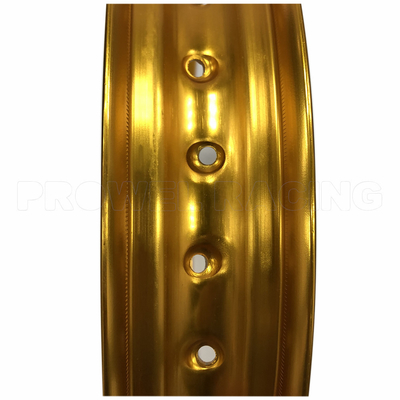 7116 T6 17 pulgadas Supermoto Spoked Aluminio de aleación de ruedas llantas con pintura de larga duración
