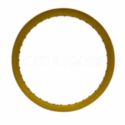U 1.40X17 Ruedas de aleación de motocicleta en aluminio amarillo
