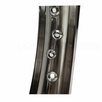 CRF 450 2.15x18 Cinturones de motocicleta de plata hechos de aleación de aluminio con pintura