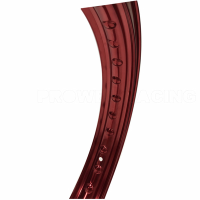 17 pulgadas H 1.85X17 Rojo de la motocicleta de aleación de ruedas llantas para la selección de la bicicleta clásica