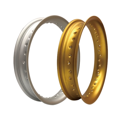 3.00 x 17 pulgadas de oro de aleación de la rueda del borde 7116 T6 Propósito Reemplazar / reparación