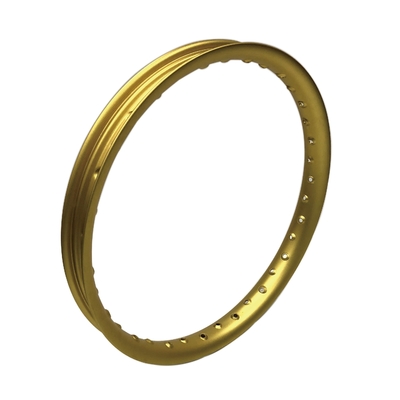 3.00 x 17 pulgadas de oro de aleación de la rueda del borde 7116 T6 Propósito Reemplazar / reparación