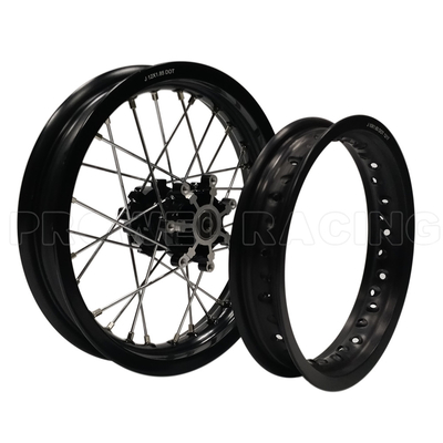 Polido y anodizado 10 &quot;12&quot; 14 &quot;pulgadas de motocicleta llantas de aleación para Pitbike Kids Bike