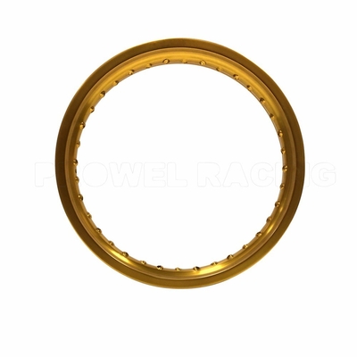 MX BLACK 18 X 2.15 36H Rim de la rueda trasera para CRF125 acabado pulido y anodizado