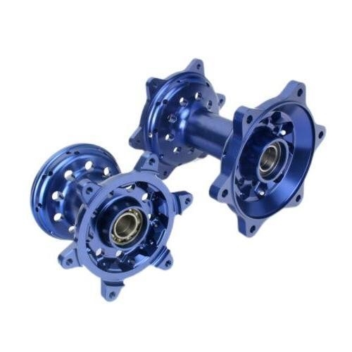 Hubs de ruedas de motocicleta azul personalizados y perfectos para YZF250F 450F WR250F 450F YZ250 03-22