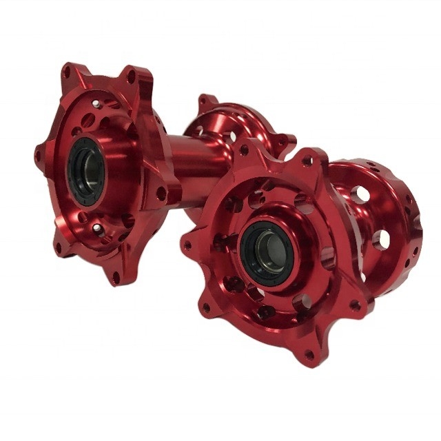 Mecanizado de centros de ruedas de colores CNC para CRF250R X 04-13 CRF450R X 02-12 11 10 09