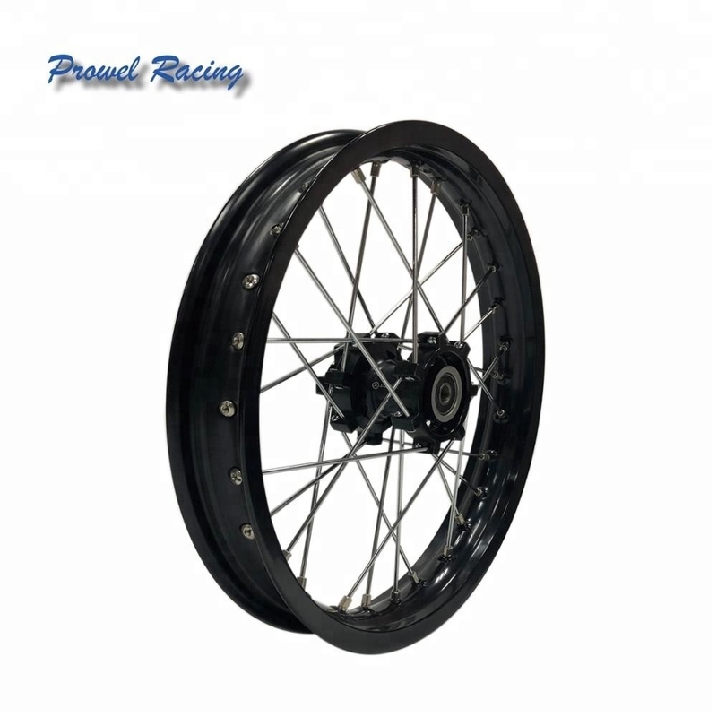 Aluminio 6061 T6 negro personalizado para motocicleta.