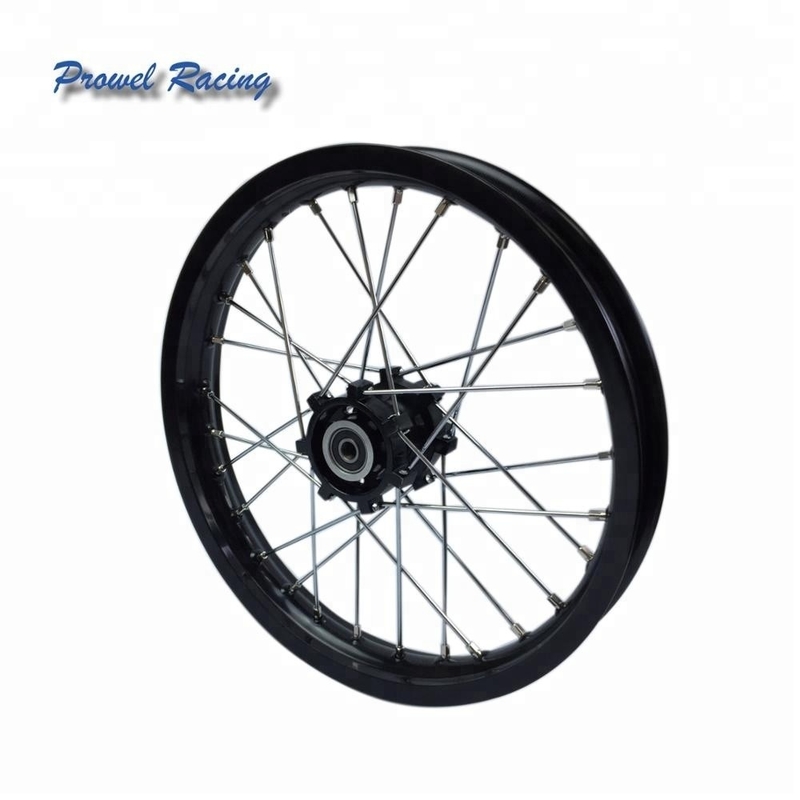 Aluminio 6061 T6 Pit Bike Wheel Set 1.60x12 para una experiencia de conducción superior