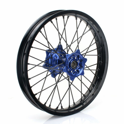 2006-2009 Yamaha YZ250F YZ450F Centros azules delantero 21&quot; trasero 19&quot; llantas completas
