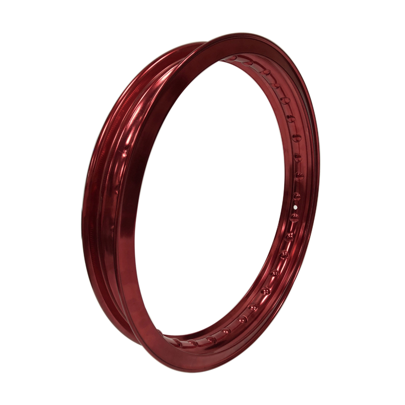 Bicicletas antiguas Rojo 1.85-18 &quot;Akront estilo Valanced Aleación de motocicletas llantas 6061 Material