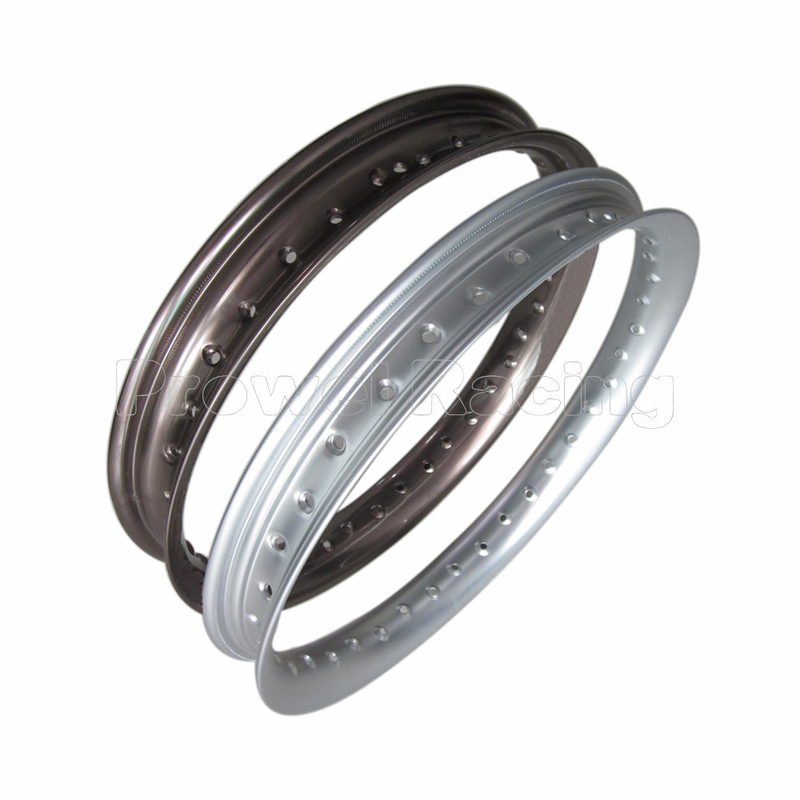 U tipo 1.85X17 Rim de la rueda de la motocicleta para la competencia universal de aleación de aluminio de 17 pulgadas