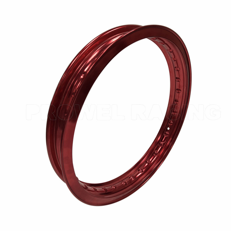 17 pulgadas H 1.85X17 Rojo de la motocicleta de aleación de ruedas llantas para la selección de la bicicleta clásica